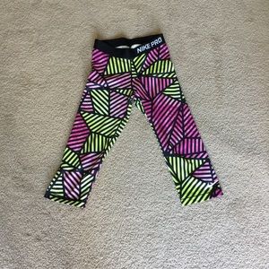Women’s Nike Pro Capris Dri-Fit Size Small